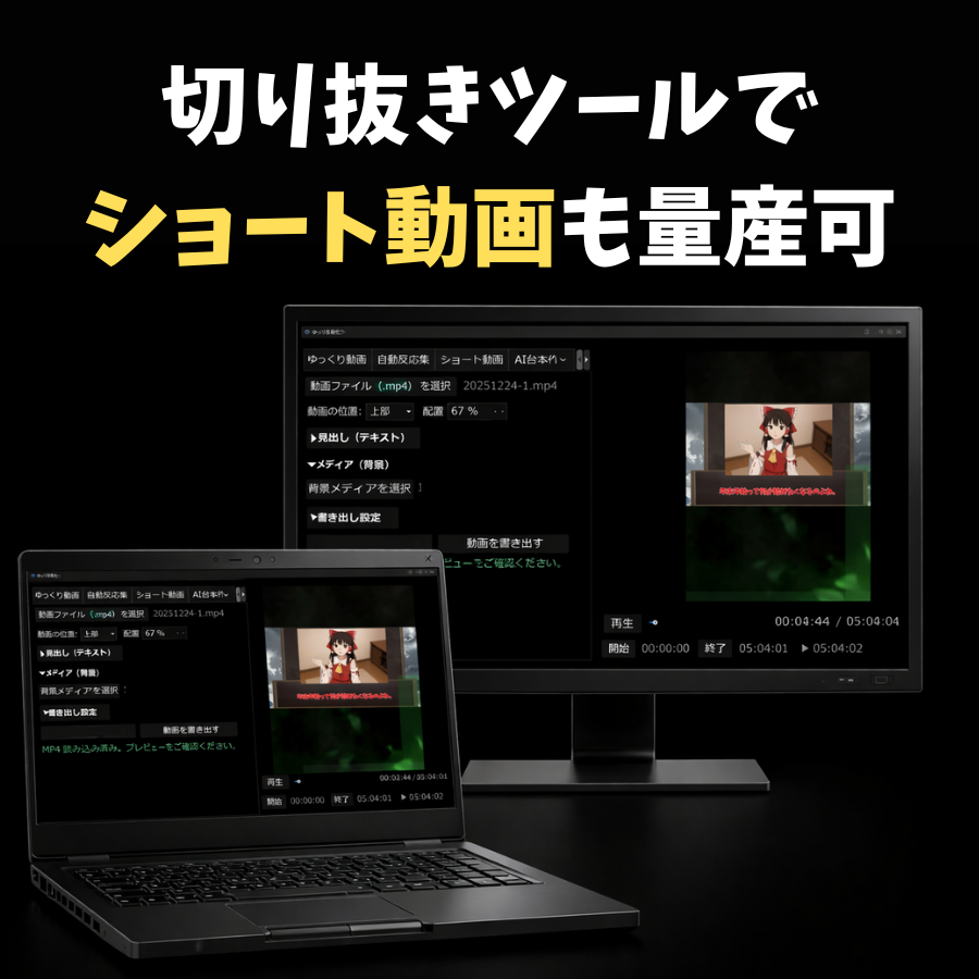 ゆっくり自動化ツール